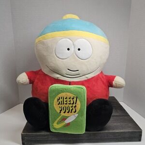 Kidrobot South Park Cartman w/ Cheesy Poofs 13" HugMe Shake Action Plush Working